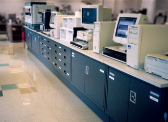 Custom Storage/Work Cabinets