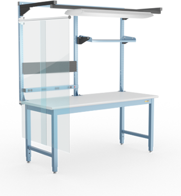 Support Rod for ESD Curtain